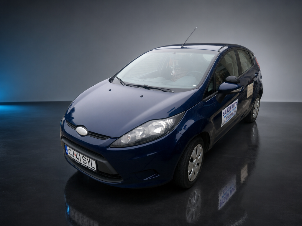 Ford Fiesta albastru — mașină școală categoria B, Silaghi Auto Cluj